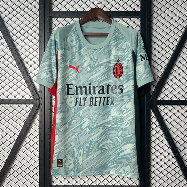 Tailandia Camiseta AC Milan Portero 2025/26